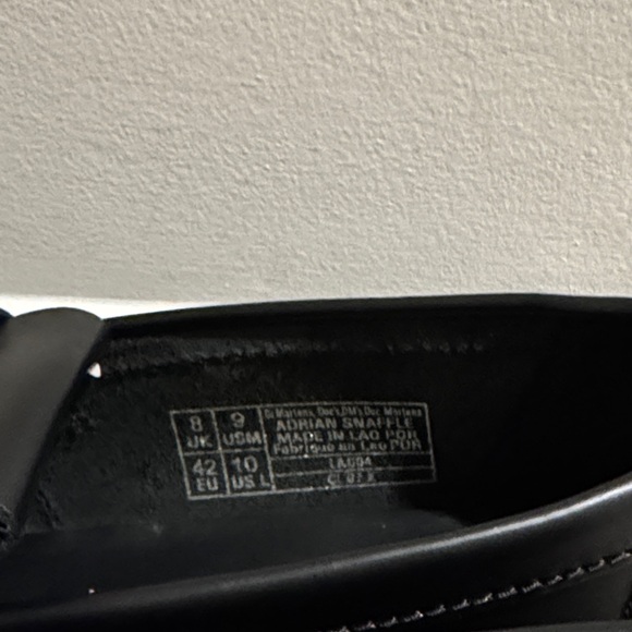 Dr Martens Adrian snaffle loafers in black - Picture 4 of 4